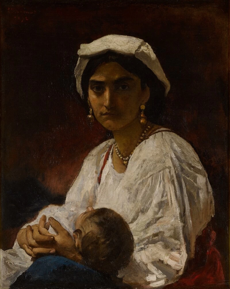 Léon Bonnat - La moglie del bandito